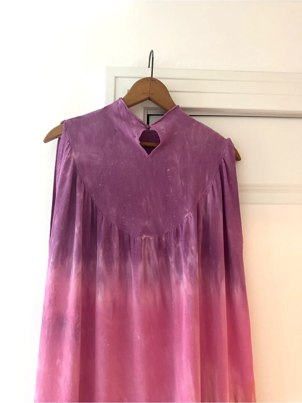 Zara Sleeveless Tie-Dye Maxi Dress - Picture 7 of 14
